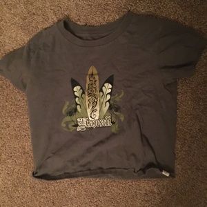 Hawaii Surfboard Crop Top